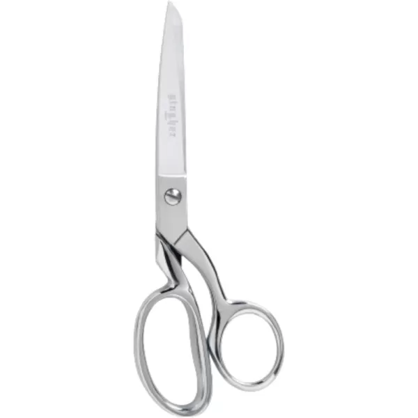 Gingher Dressmakers Fabric Scissors with Protective Sheath  7quot Stainless Steel Shears  Sharp Knife Edge Fabric Scissors  SilverEdge Dressmakers Shears