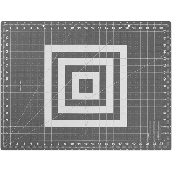 imageFiskars 18quot x 24quot Folding Cutting Mat for Travel and Storage  Fabric and Sewing Craft Projects  SelfHealing Mat  Gray