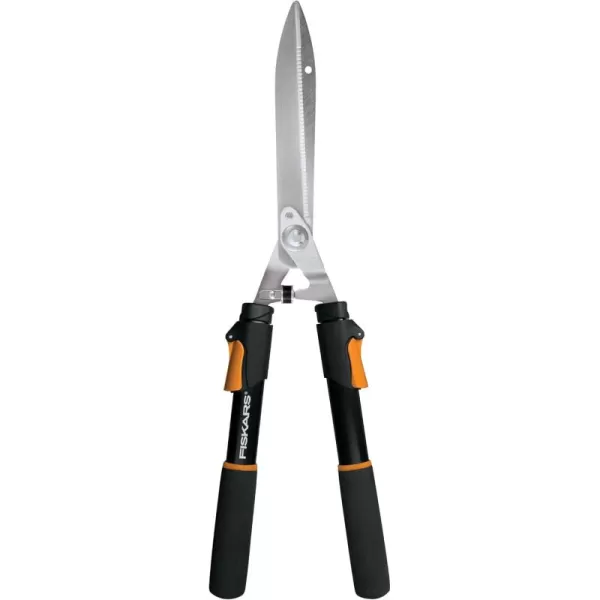 imageFiskars PowerLever Hedge Shears  25quot33quot Extendable Handle  Plant Cutting Scissors  Yard and Garden Tools  OrangeBlack25