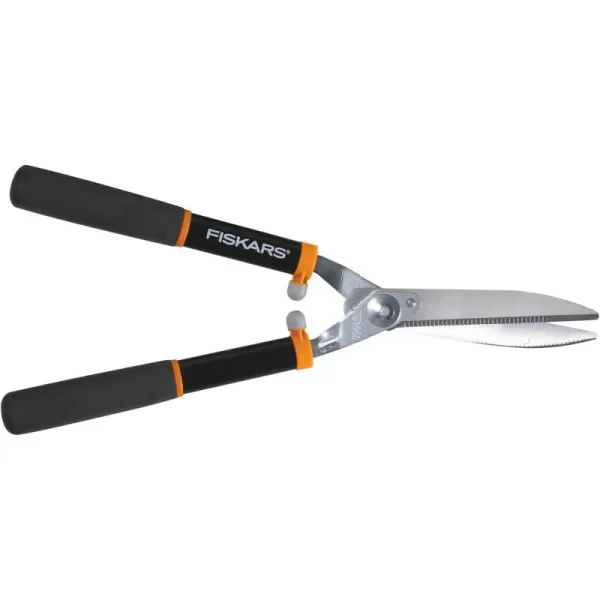 imageFiskars PowerLever Hedge Shears  25quot33quot Extendable Handle  Plant Cutting Scissors  Yard and Garden Tools  OrangeBlackPack of 1