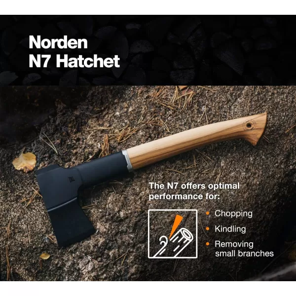 imageFiskars Hickory Wood Handle 14In Norden N7 Hatchet