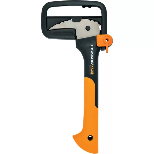 imageFiskars 12quot Hookaroon  NonSlip Grip Handle with Pointed Angled Blade  Landscaping Tool for Rotating Dragging Stacking Logs  BlackOrangeHookaroon 12 In