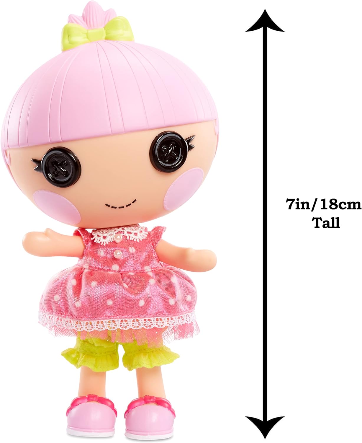 Lalaloopsy Littles Doll Trinket Sparkles and Pet Yarn Ball Kitten 7quot Princess Doll with Pink Outfit ampamp Accessories Reusable House Playset Gifts for Kids Toys for Girls Ages 3 4 5 to 103 Years Old