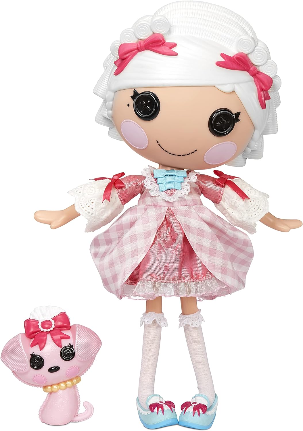 Lalaloopsy Sew Royal Princess Party  Suzette ampamp Mimi La Sweet 4 Princess Dolls Large  Littles  Minis  3 Pets and Tiara in Reusable Castle Package playset for Ages 3103580720C3