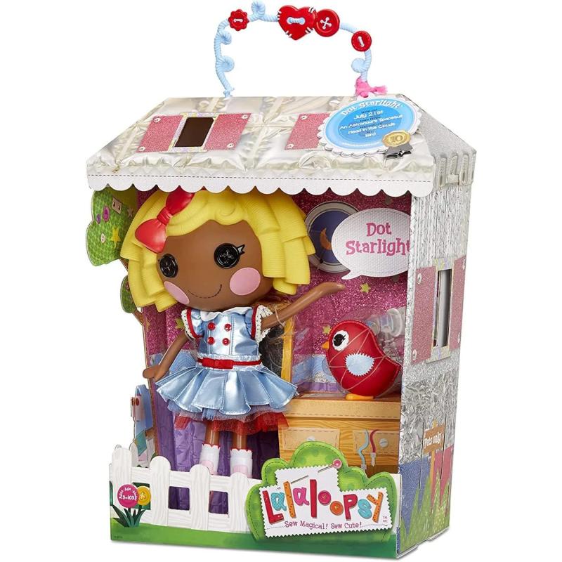 Lalaloopsy Doll Dot Starlight ampamp Pet Bird 13quot STEMInspired Astronaut Doll with Shiny Blue Outfit ampamp Accessories Reusable House Playset Gifts for Kids Toys for Girls Ages 3 4 5 to 103 Years Old
