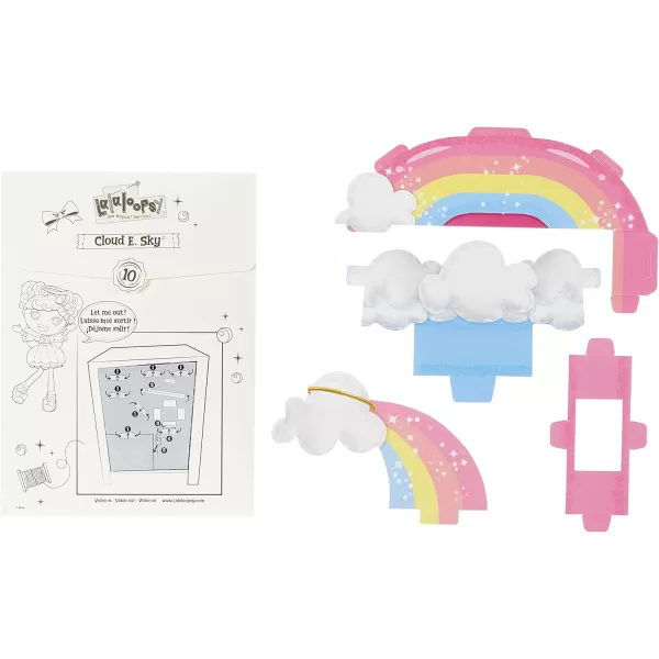Lalaloopsy  Cloud E Sky ampamp Pet Poodle 13quot Angel Doll with White Hair Halo Wings Pink Outfit ampamp Accessories Reusable House Playset Gifts for Kids Toys for Girls Ages 3 4 5 to 103 Years