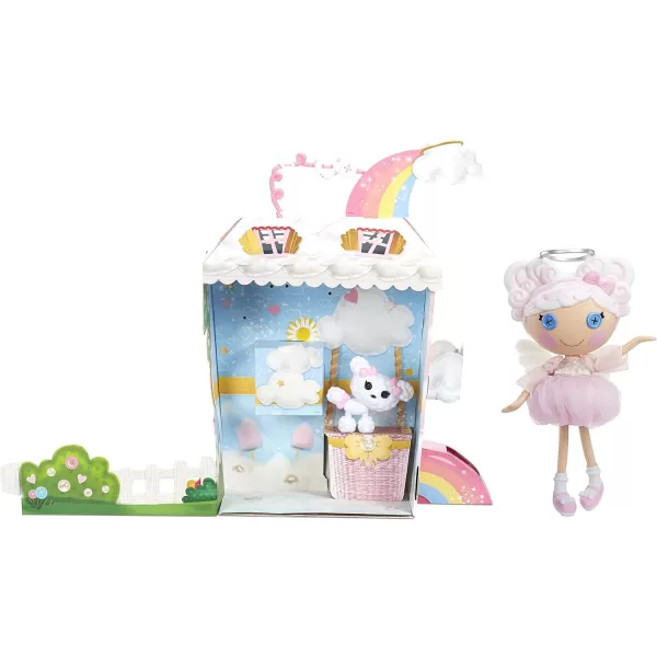 Lalaloopsy  Cloud E Sky ampamp Pet Poodle 13quot Angel Doll with White Hair Halo Wings Pink Outfit ampamp Accessories Reusable House Playset Gifts for Kids Toys for Girls Ages 3 4 5 to 103 Years