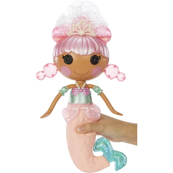 Lalaloopsy Bubbly Mermaid Doll Laguna Sea Splash ampamp Pet Octopus Dolls Hair Makes Bubbles ampamp Pet Squirts Water Shell tub Bubbles Solution ampamp Reusable Packaging Playhouse for Ages 3103 578963