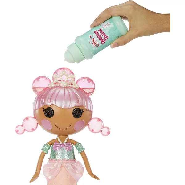Lalaloopsy Bubbly Mermaid Doll Laguna Sea Splash ampamp Pet Octopus Dolls Hair Makes Bubbles ampamp Pet Squirts Water Shell tub Bubbles Solution ampamp Reusable Packaging Playhouse for Ages 3103 578963