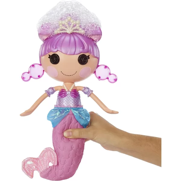 Lalaloopsy Bubbly Mermaid Doll Ocean Seabreeze ampamp Pet Jellyfish Dolls Hair Makes Bubbles ampamp Pet Squirts Water Shell tub Bubbles Solution ampamp Reusable Packaging Playhouse for Ages 3103 578970