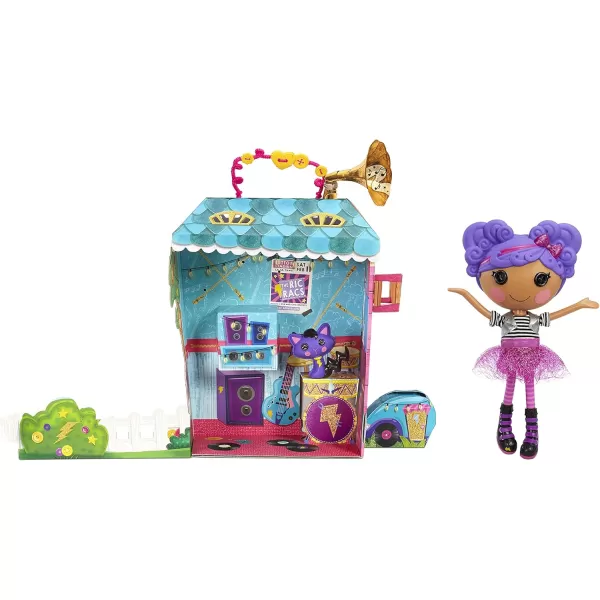 Lalaloopsy Doll Storm E Sky and Cool Cat 13quot Rocker Musician Doll with Purple Hair PinkBlack Outfit ampamp Accessories Reusable House Playset Gifts for Kids Toys for Girls Ages 3 4 5 to 103 Years