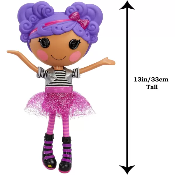 Lalaloopsy Doll Storm E Sky and Cool Cat 13quot Rocker Musician Doll with Purple Hair PinkBlack Outfit ampamp Accessories Reusable House Playset Gifts for Kids Toys for Girls Ages 3 4 5 to 103 Years