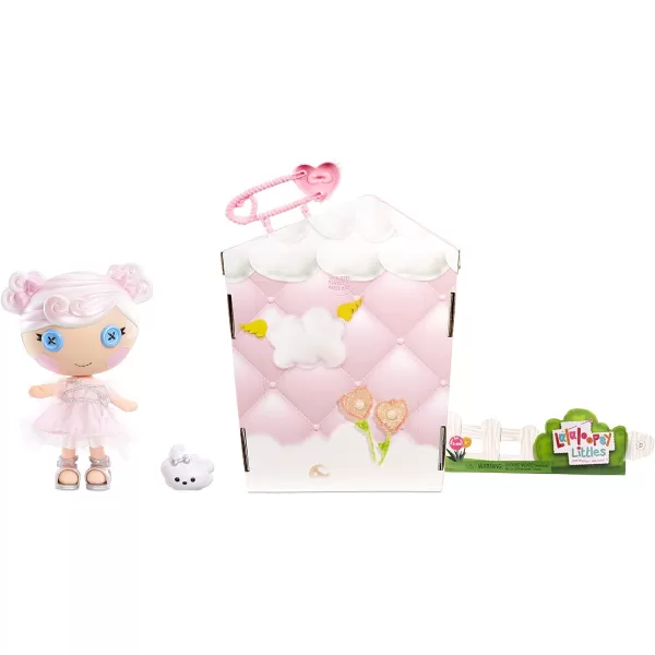 Lalaloopsy Littles Doll Breeze E Sky and Pet Cloud 7quot Angel Doll with Wings Pink Outfit ampamp Accessories Reusable House Playset Gifts for Kids Toys for Girls Ages 3 4 5 to 103 Years Old