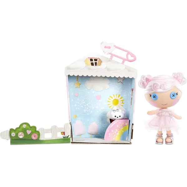 Lalaloopsy Littles Doll Breeze E Sky and Pet Cloud 7quot Angel Doll with Wings Pink Outfit ampamp Accessories Reusable House Playset Gifts for Kids Toys for Girls Ages 3 4 5 to 103 Years Old