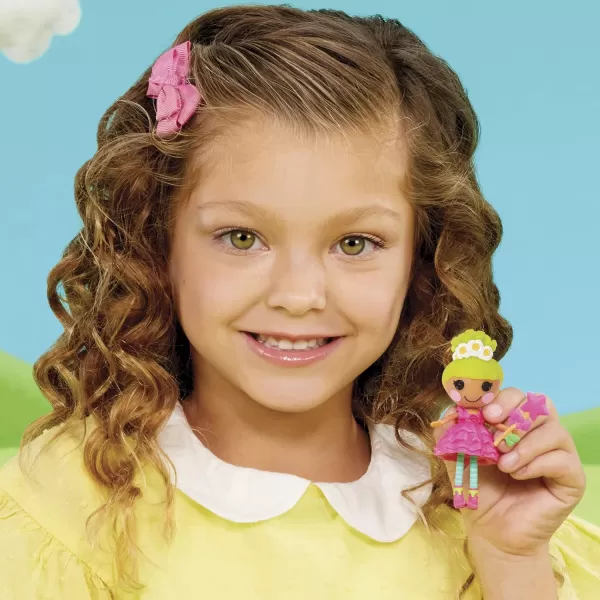 Lalaloopsy Mini Doll  Pix E Flutters with Mini Pet Firefly 3quot Fairy Doll with Accessories in Reusable House Package playset for Ages 3103Multicolor579052