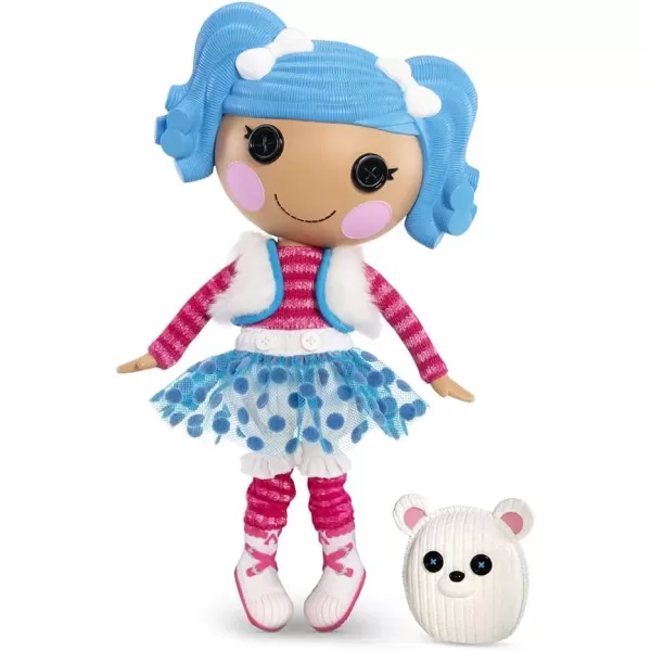 Lalaloopsy Mittens Fluff N Stuff 13quot Doll ampamp Pet Polar Bear  Blue Hair Winter Outfit House Playset  Ages 3103
