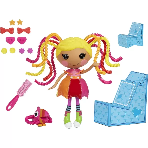 Lalaloopsy Silly Hair Doll April Sunsplash ampamp Pet Toucan 13quot Rainbow Hair Styling Doll with Multicolor Outfit ampamp 11 Accessories Reusable Salon Playset Kids Gifts Toys for Girls Ages 3 4 5 to 103