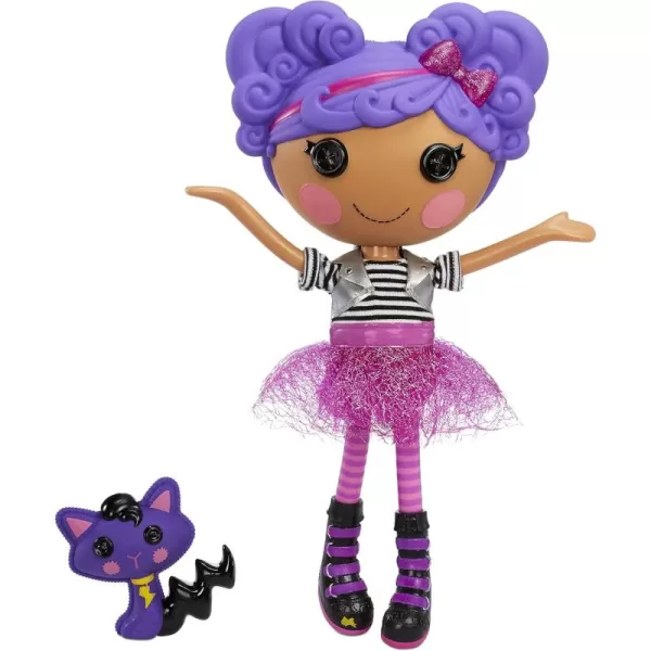 Lalaloopsy Doll Storm E Sky and Cool Cat 13quot Rocker Musician Doll with Purple Hair PinkBlack Outfit ampamp Accessories Reusable House Playset Gifts for Kids Toys for Girls Ages 3 4 5 to 103 Years