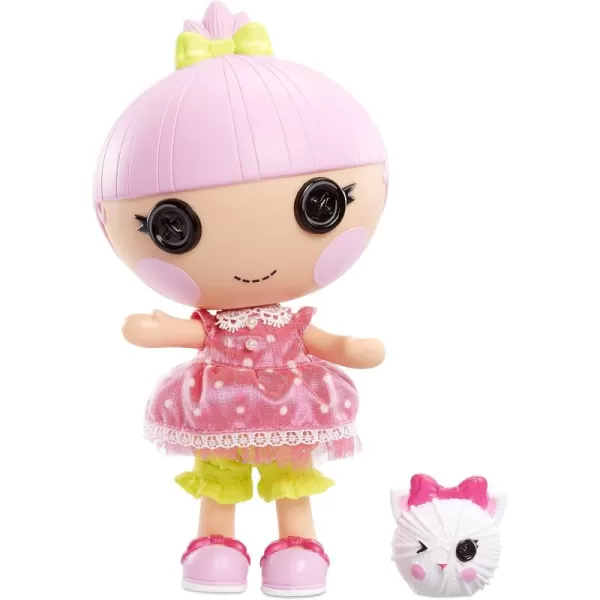 Lalaloopsy Littles Doll Trinket Sparkles and Pet Yarn Ball Kitten 7quot Princess Doll with Pink Outfit ampamp Accessories Reusable House Playset Gifts for Kids Toys for Girls Ages 3 4 5 to 103 Years Old