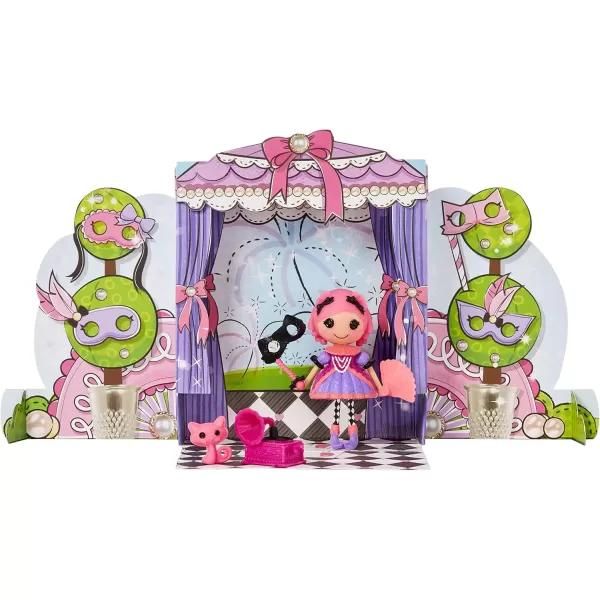 imageLalaloopsy Mini Doll  Storm E Sky with Mini Pet Cool Cat 3quot Rocker Musician Purple Doll with Mini Guitar and More Accessories in Reusable House Package playset for Ages 3103Multicolor582007