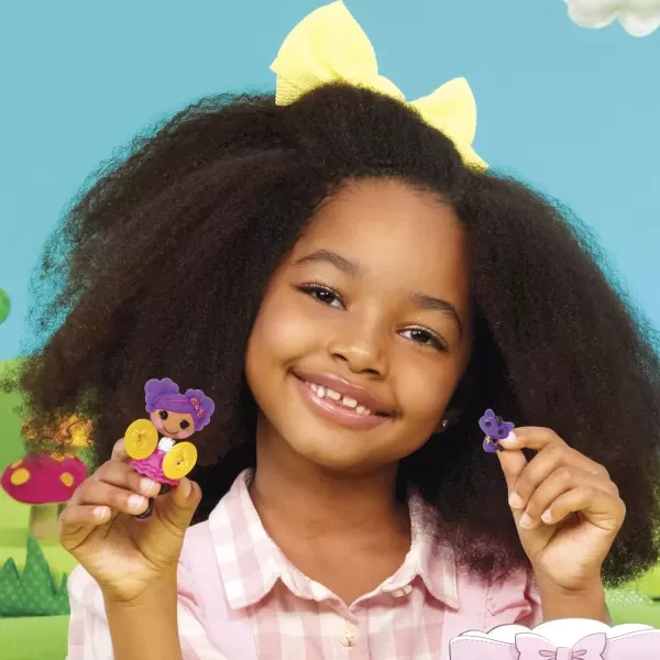 imageLalaloopsy Mini Doll  Storm E Sky with Mini Pet Cool Cat 3quot Rocker Musician Purple Doll with Mini Guitar and More Accessories in Reusable House Package playset for Ages 3103Multicolor582007