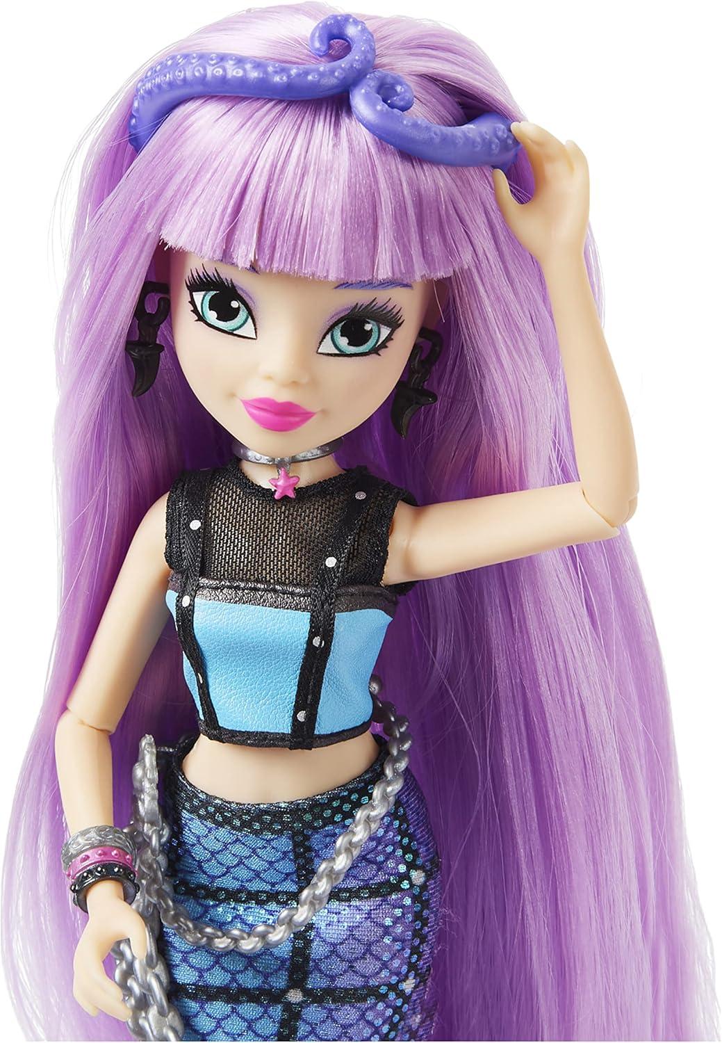imageMERMAID HIGH Finly Deluxe Mermaid Doll ampamp Accessories with Removable Tail Doll Clothes and Fashion Accessories Kids Toys for Girls Ages 4 and upMari