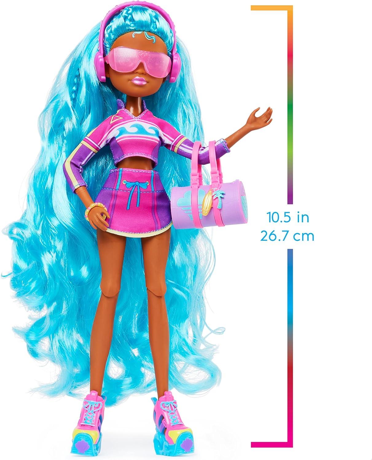 imageMERMAID HIGH Finly Deluxe Mermaid Doll ampamp Accessories with Removable Tail Doll Clothes and Fashion Accessories Kids Toys for Girls Ages 4 and upOceanna