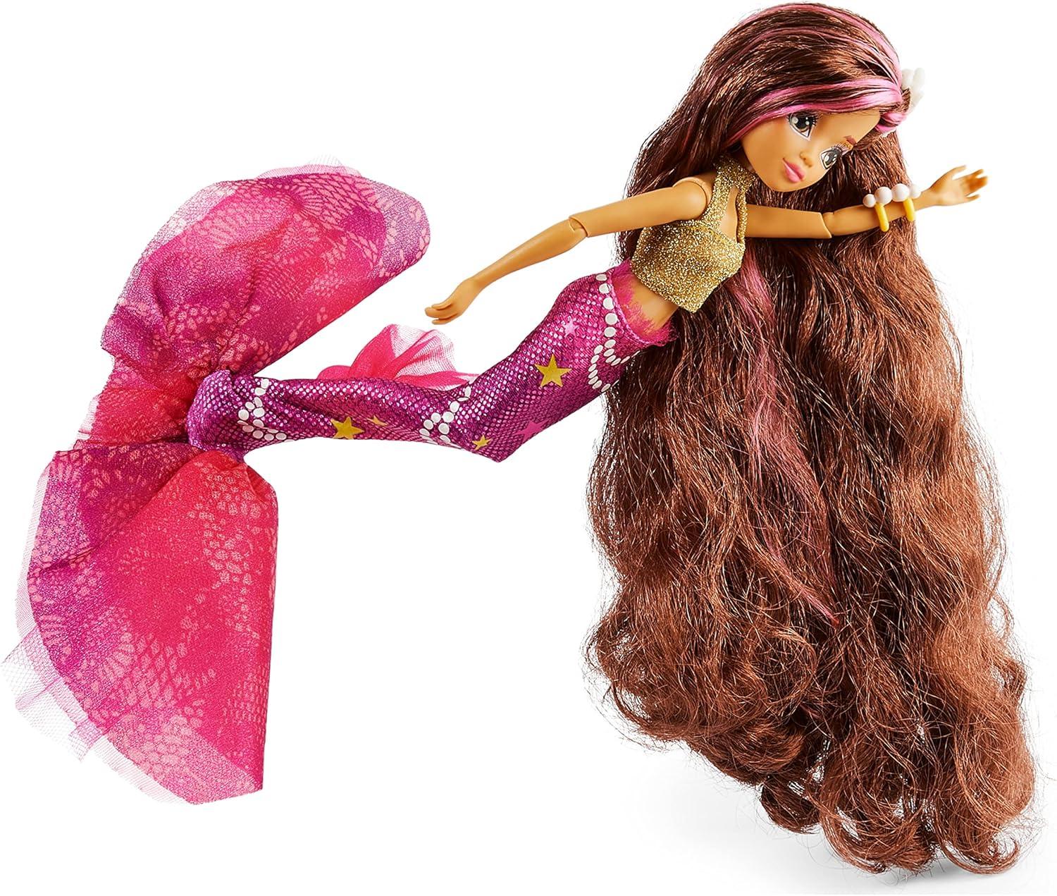 imageMERMAID HIGH Finly Deluxe Mermaid Doll ampamp Accessories with Removable Tail Doll Clothes and Fashion Accessories Kids Toys for Girls Ages 4 and upSearra