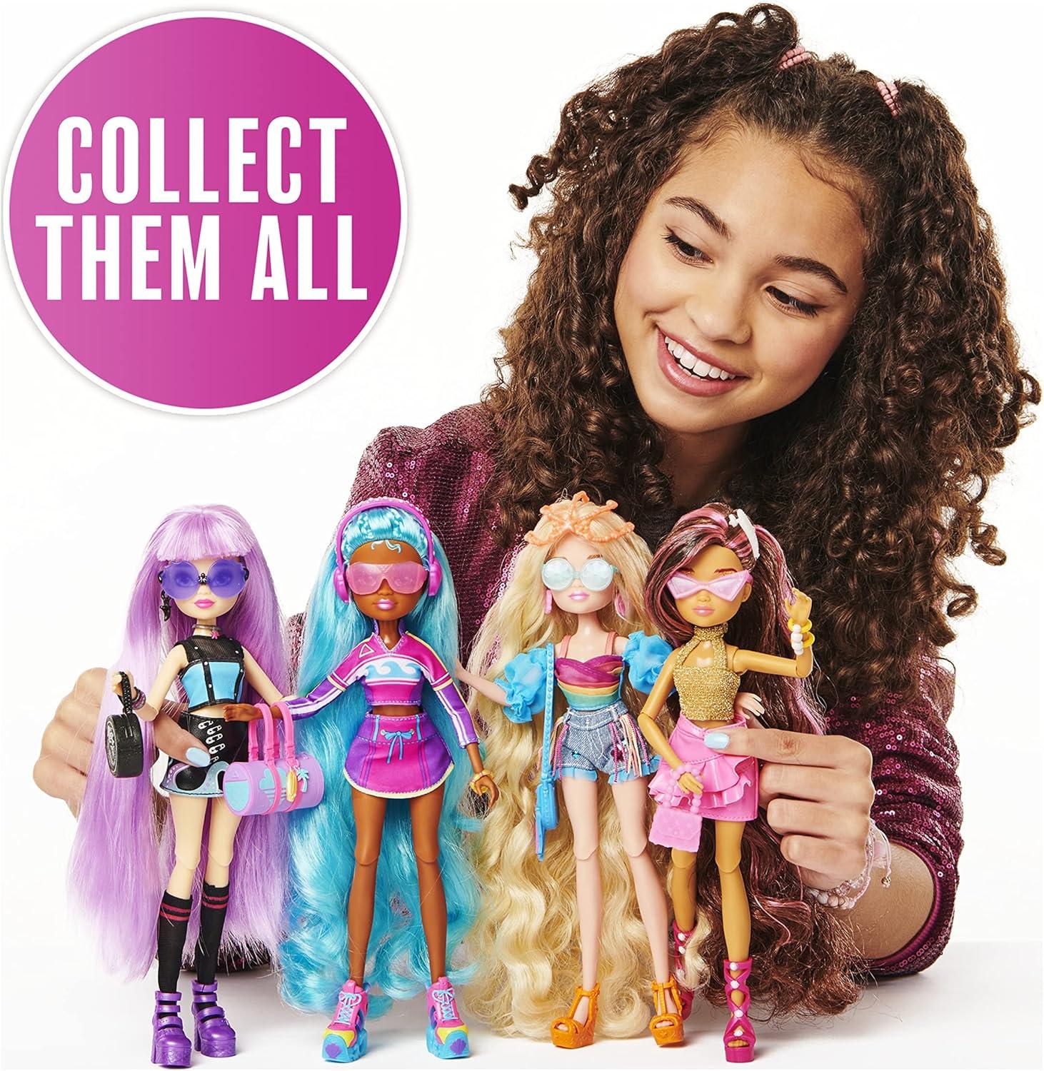 imageMERMAID HIGH Finly Deluxe Mermaid Doll ampamp Accessories with Removable Tail Doll Clothes and Fashion Accessories Kids Toys for Girls Ages 4 and upSearra