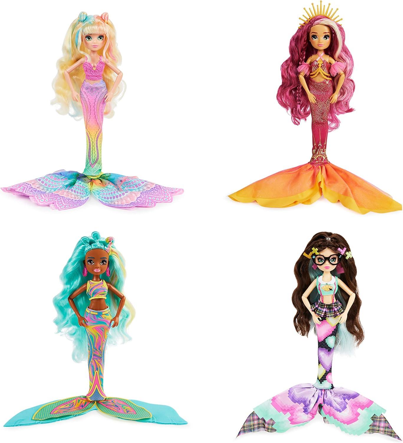 imageMERMAID HIGH Spring Break Finly Mermaid Doll ampamp Accessories with Removable Tail and Color Change Hair Streaks Kids Toys for Girls Ages 4 and upRaynea