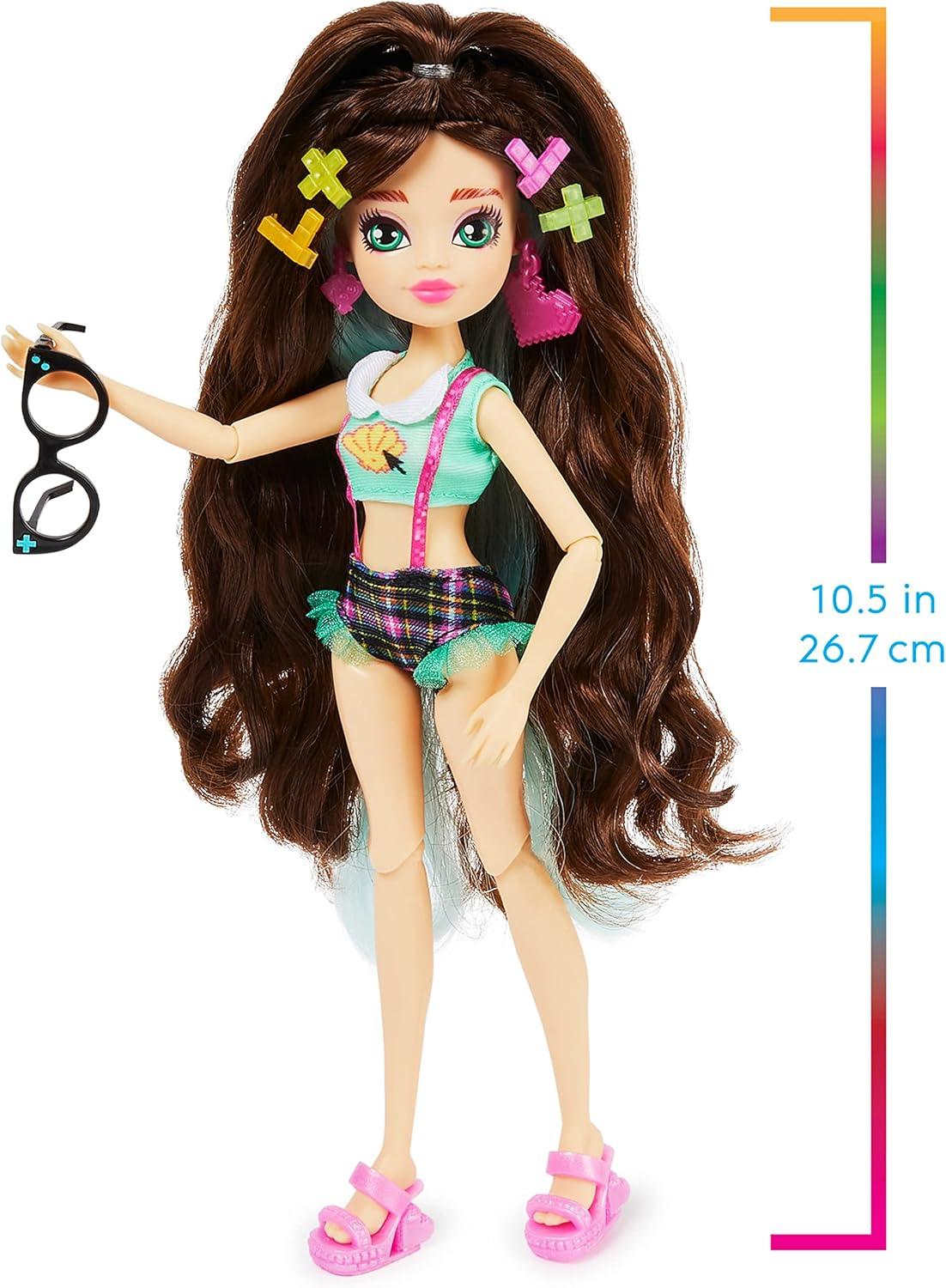 imageMERMAID HIGH Spring Break Finly Mermaid Doll ampamp Accessories with Removable Tail and Color Change Hair Streaks Kids Toys for Girls Ages 4 and upRaynea