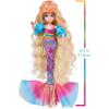 imageMERMAID HIGH Finly Deluxe Mermaid Doll ampamp Accessories with Removable Tail Doll Clothes and Fashion Accessories Kids Toys for Girls Ages 4 and upFinly