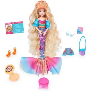 imageMERMAID HIGH Finly Deluxe Mermaid Doll ampamp Accessories with Removable Tail Doll Clothes and Fashion Accessories Kids Toys for Girls Ages 4 and upFinly