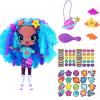 imageCelestia Decora Fashion Girlz 11quot Doll Stickers ampamp Endless Style Fun for Creative Play