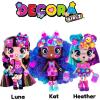imageDECORA GIRLZ 5quot Dolls 3 Pack C  Kat Luna and Heather  Fashion Dolls for Ages 4 and Up  Surprise Birthday Gift for Children  Set of Doll Clothes Stickers Dolls ampamp Accessories