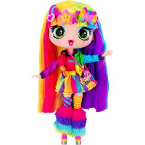 imageDecora Fashion Girlz 11 Doll  Rainbow Hair Stickers ampamp Endless Style Fun for Creative Play