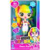 imageDecora Fashion Girlz Series 2 Decora Dream  11 FabricCostumed Posable Vinyl Doll with ExtraLong Rainbow Hair 50 Surprises Puffy ampamp Flat Removable Stickers and Accessories