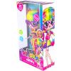 imageDecora Fashion Girlz  Limited Edition CybrGRL Collab  11 FabricCostumed Posable Vinyl Doll with ClipOn Hair Extensions 50 Surprises Removable Puffy ampamp Flat Stickers and Accessories