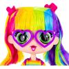 imageDecora Fashion Girlz  Limited Edition CybrGRL Collab  11 FabricCostumed Posable Vinyl Doll with ClipOn Hair Extensions 50 Surprises Removable Puffy ampamp Flat Stickers and Accessories