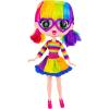 imageDecora Fashion Girlz  Limited Edition CybrGRL Collab  11 FabricCostumed Posable Vinyl Doll with ClipOn Hair Extensions 50 Surprises Removable Puffy ampamp Flat Stickers and Accessories