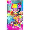imageDecora Fashion Girlz  Limited Edition CybrGRL Collab  11 FabricCostumed Posable Vinyl Doll with ClipOn Hair Extensions 50 Surprises Removable Puffy ampamp Flat Stickers and Accessories