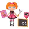 imageMGA Entertainment Lalaloopsy Series 2  Bea SpellsaLot 3quot Schoolgirl Doll with Owl Pet ampamp 3 Accessories Expandable School House Playset  Book School Bell Multicolor