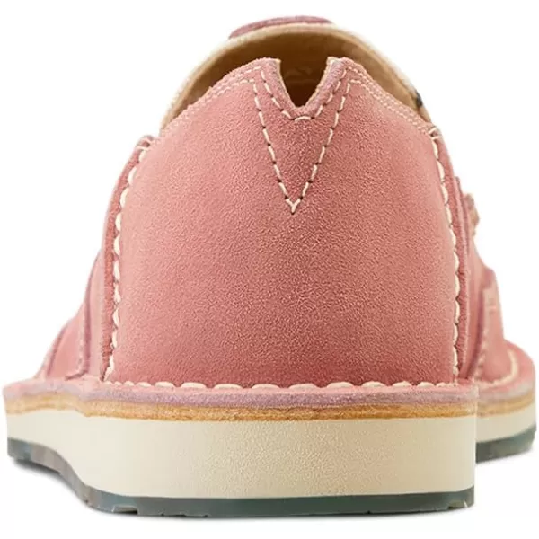 imageARIAT Womens Cruiser Boat ShoeBaby Pink SerapeAzalea Suede