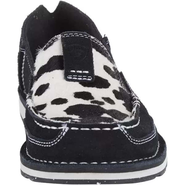 imageARIAT Womens Cruiser Boat ShoeBlack SuedeBlack and White Hair on