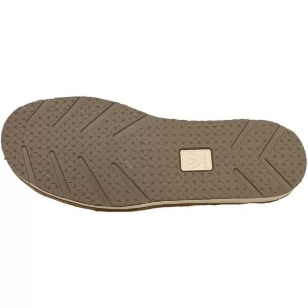 imageARIAT Womens Cruiser Boat ShoeBrown Bomber Embroidered