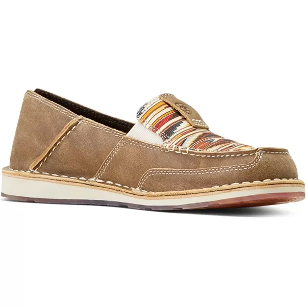 imageARIAT Womens Cruiser Boat ShoeBrown BomberSanta Fe Mustard