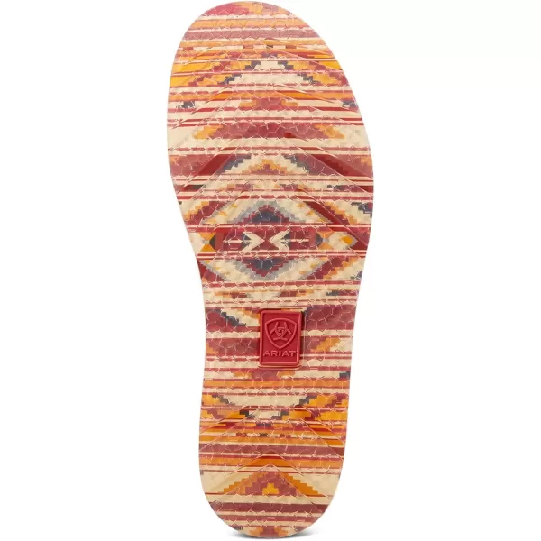 imageARIAT Womens Cruiser Boat ShoeBrown BomberSanta Fe Mustard