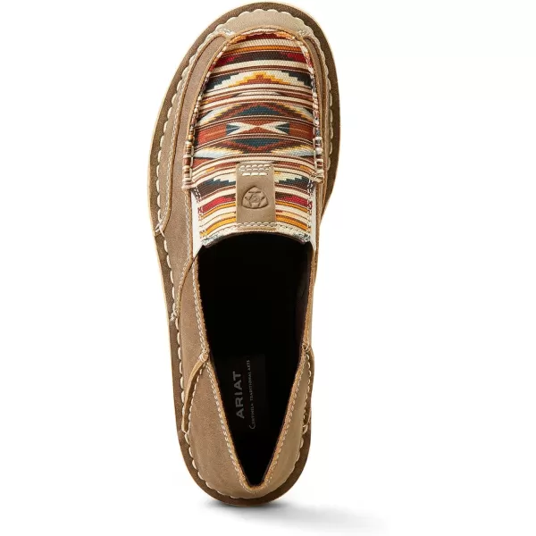 imageARIAT Womens Cruiser Boat ShoeBrown BomberSanta Fe Mustard