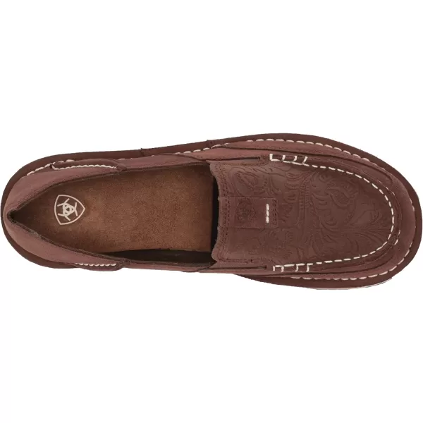 imageARIAT Womens Cruiser Boat ShoeBrown Suede