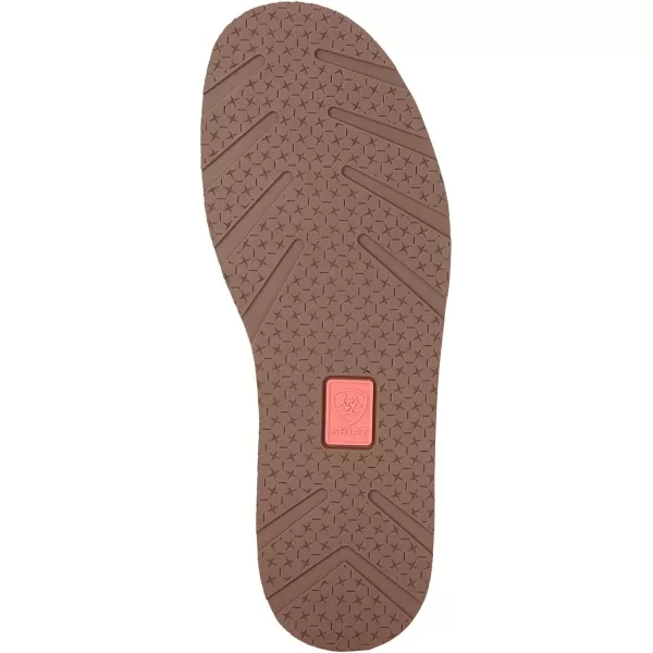 imageARIAT Womens Cruiser Boat ShoeCopper MetallicRainbow Aztec